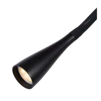 Lucide ZOZY Bureaulamp LED dimb. 3000K 3 StepDim Zwart