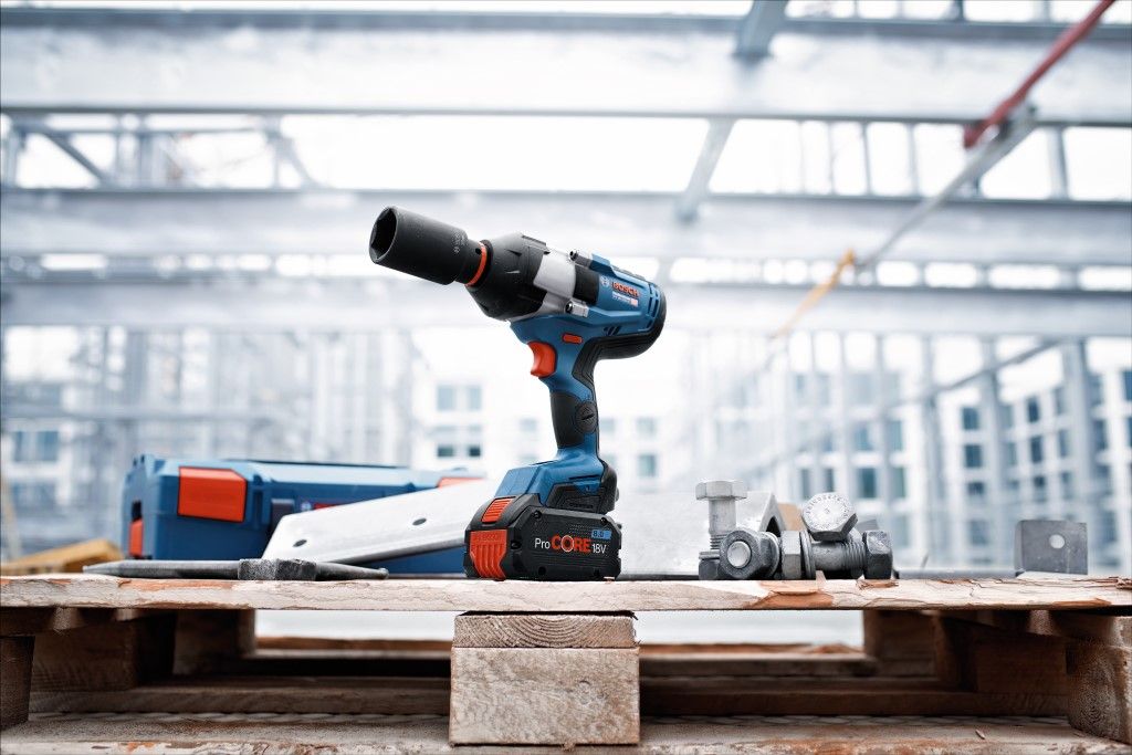 Bosch GDS 18V-1050 HC Accu slagmoeraanzetter set in L-Boxx - 06019J8202