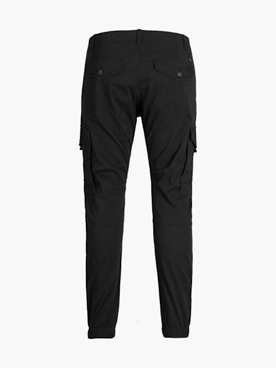 JACK & JONES Stoffhose Schwarz