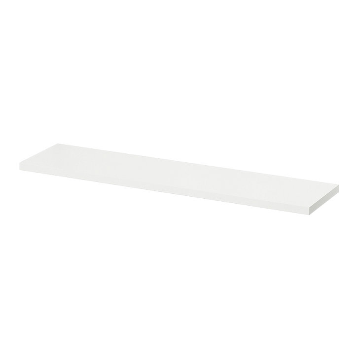 Tablette murale Form Rigga blanc 80 cm