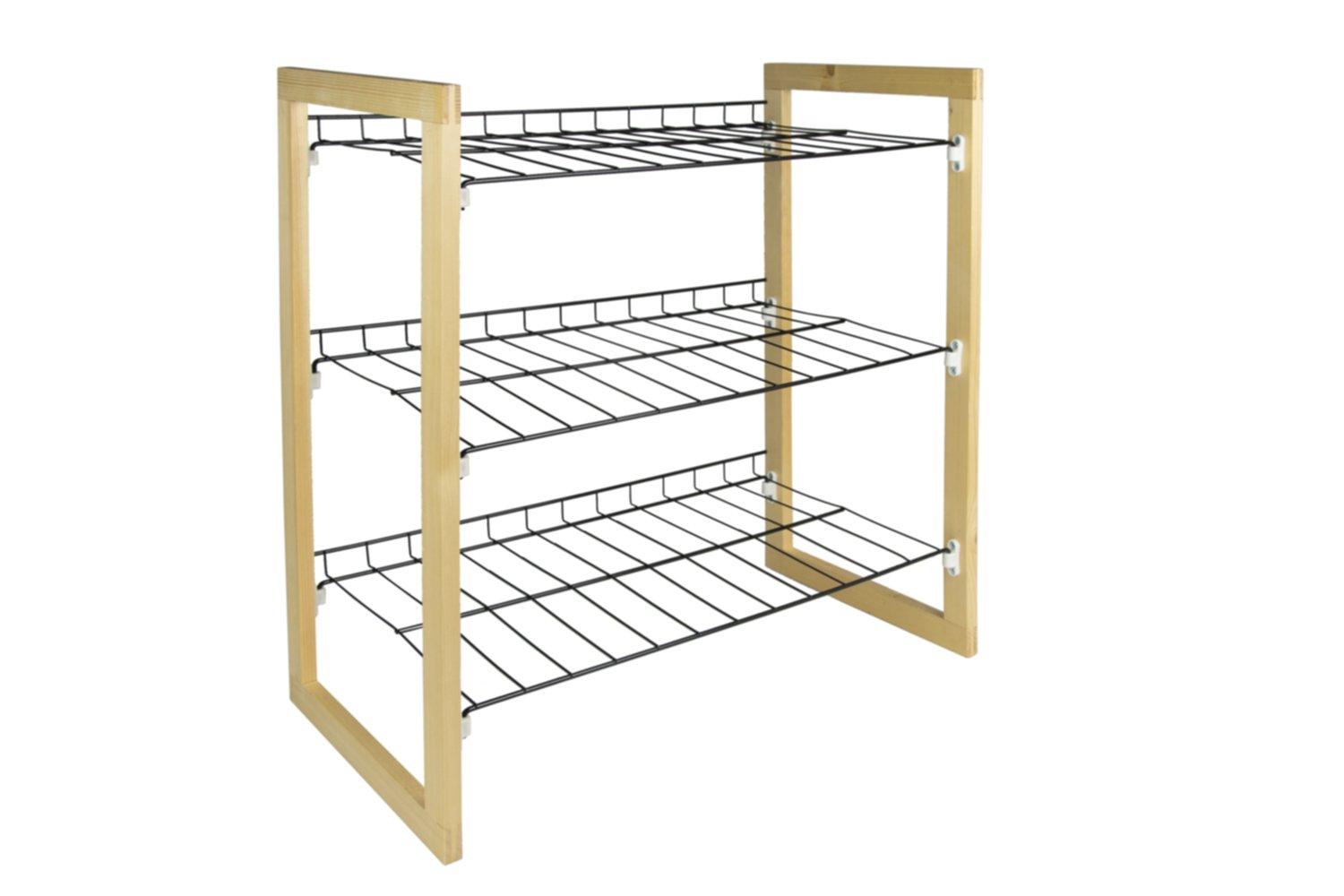 ETAGERE MULTI USAGE PIN ET METAL