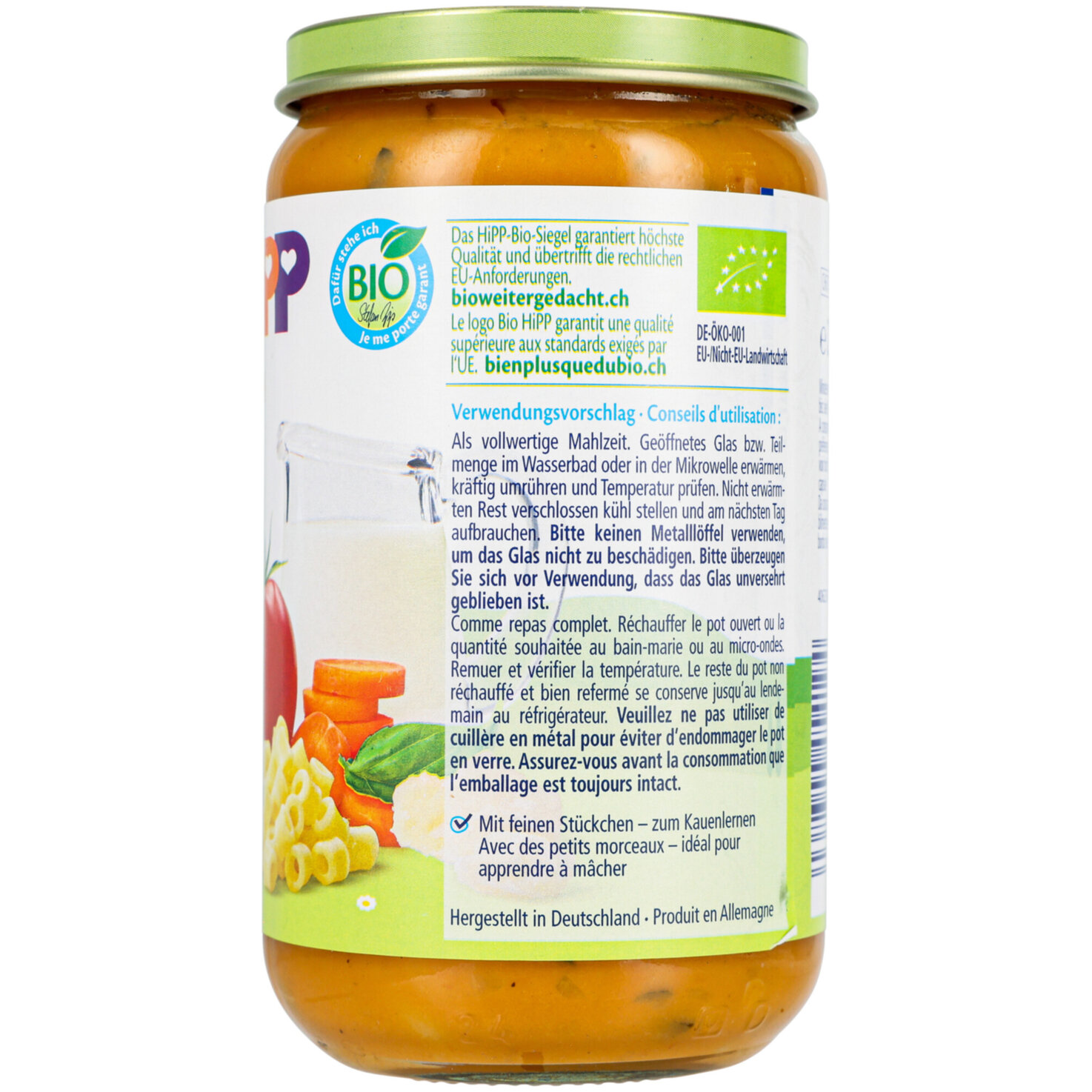 Hipp Pasta Bambini-Rigatoni Napoli 12+ Monate