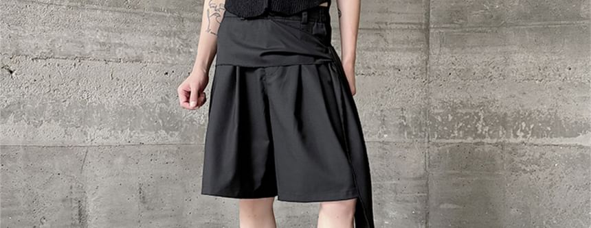 Freehop - Mid Rise Plain Shorts