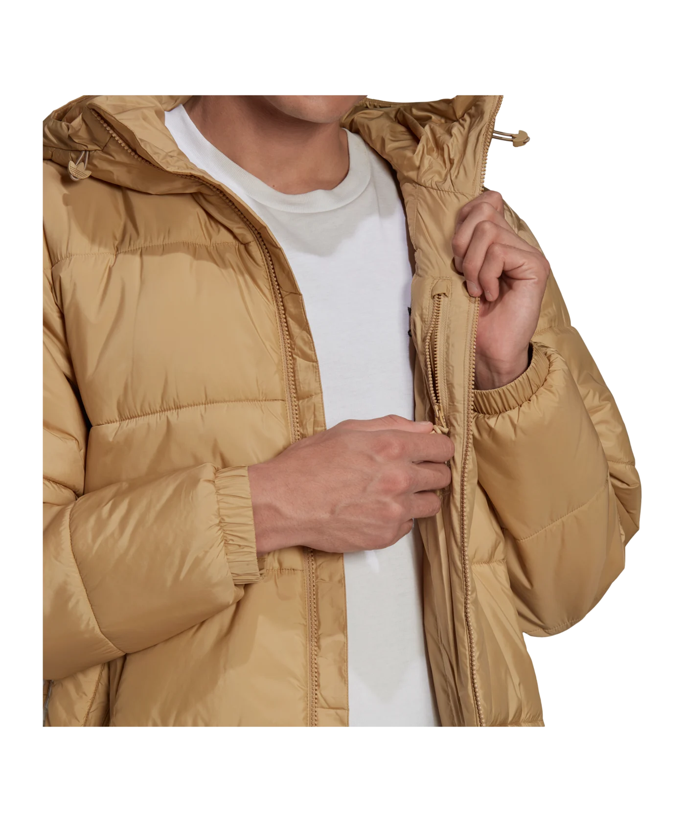 adidas Originals Padded Puffer Jacke Beige