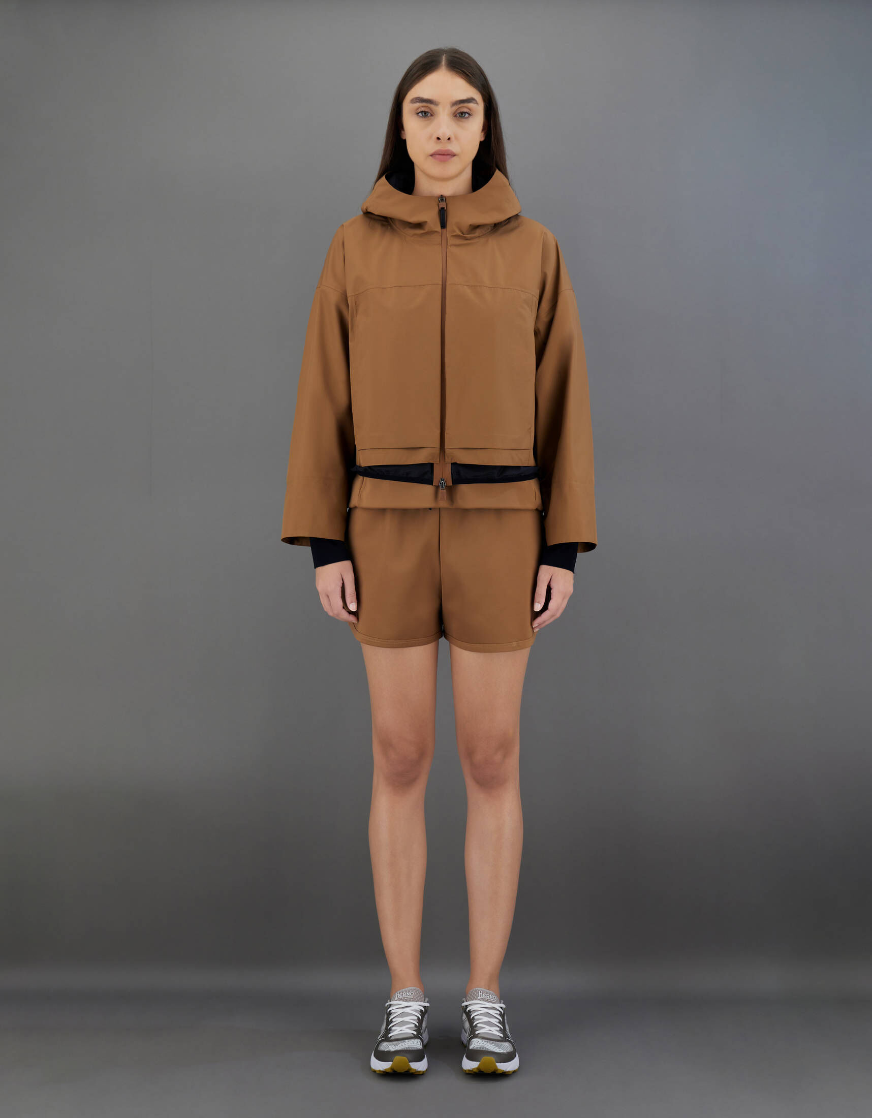 Herno| Damen Jacke LAMINAR aus GORE-TEX Paclite® Boxy Fit