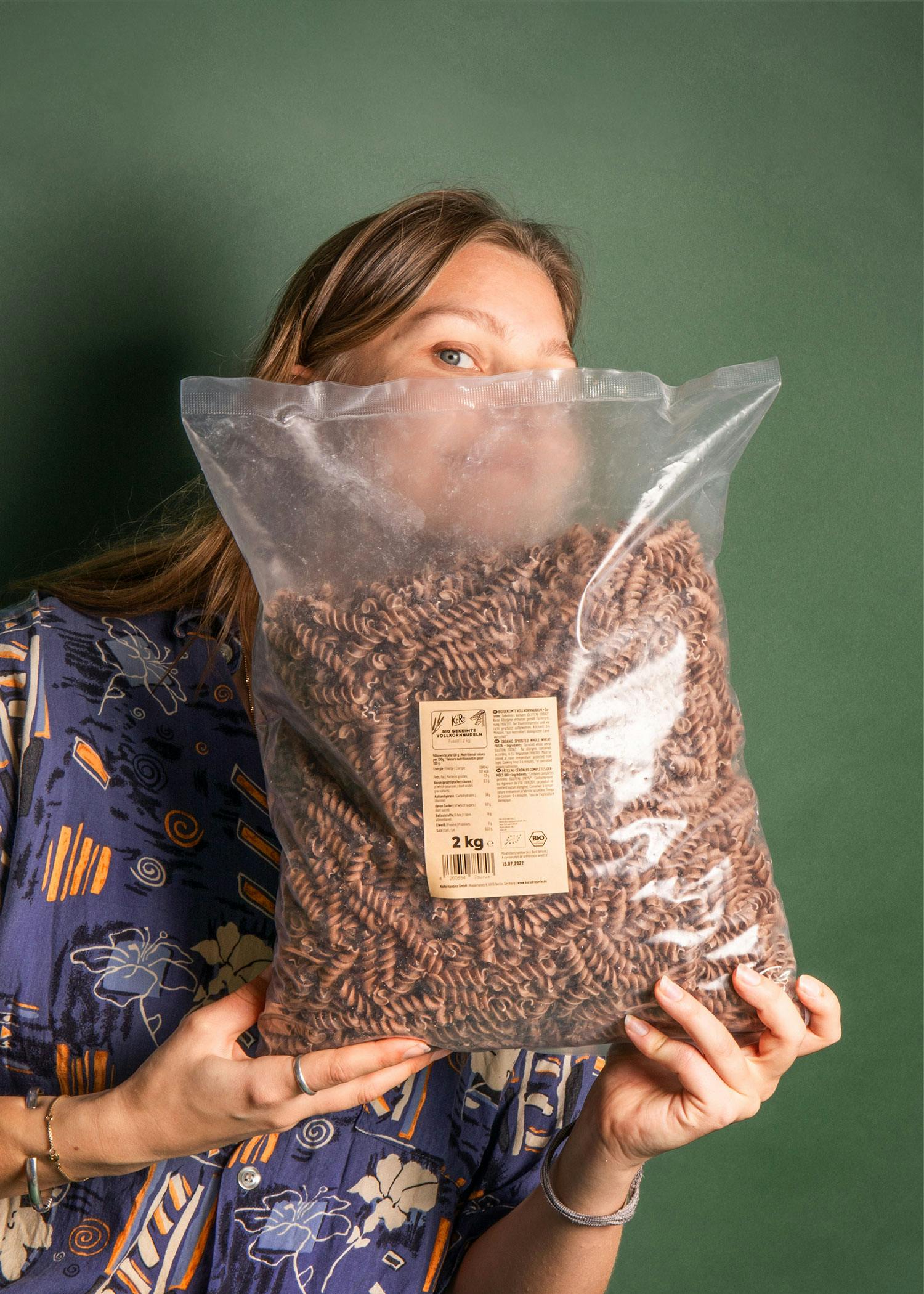 Gekeimte Bio Vollkornnudeln 2 kg