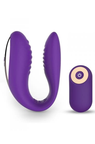 TOYZ4LOVERS Vibrator For Couples Purple Parvibrator