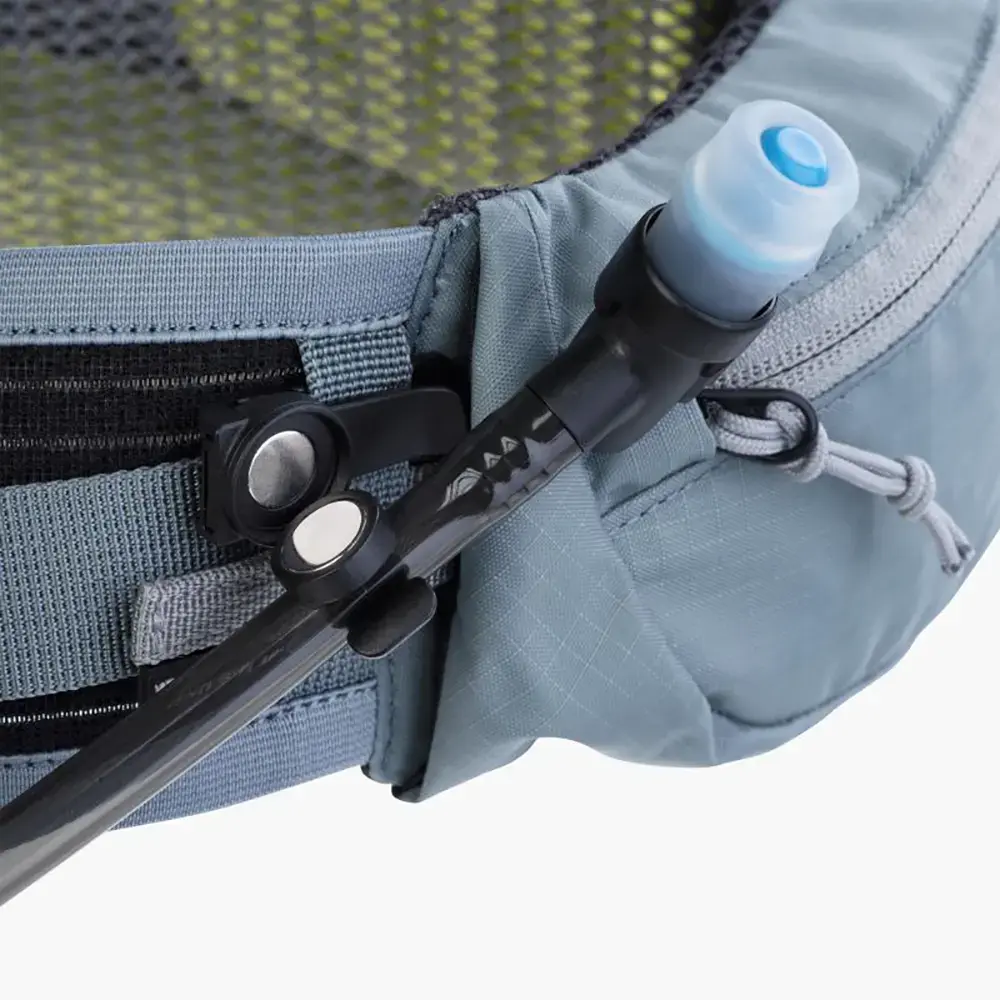 Evoc Hip Pack Pro 3L + 1.5L Bladder Drinkheuptas Lichtgrijs/Blauw