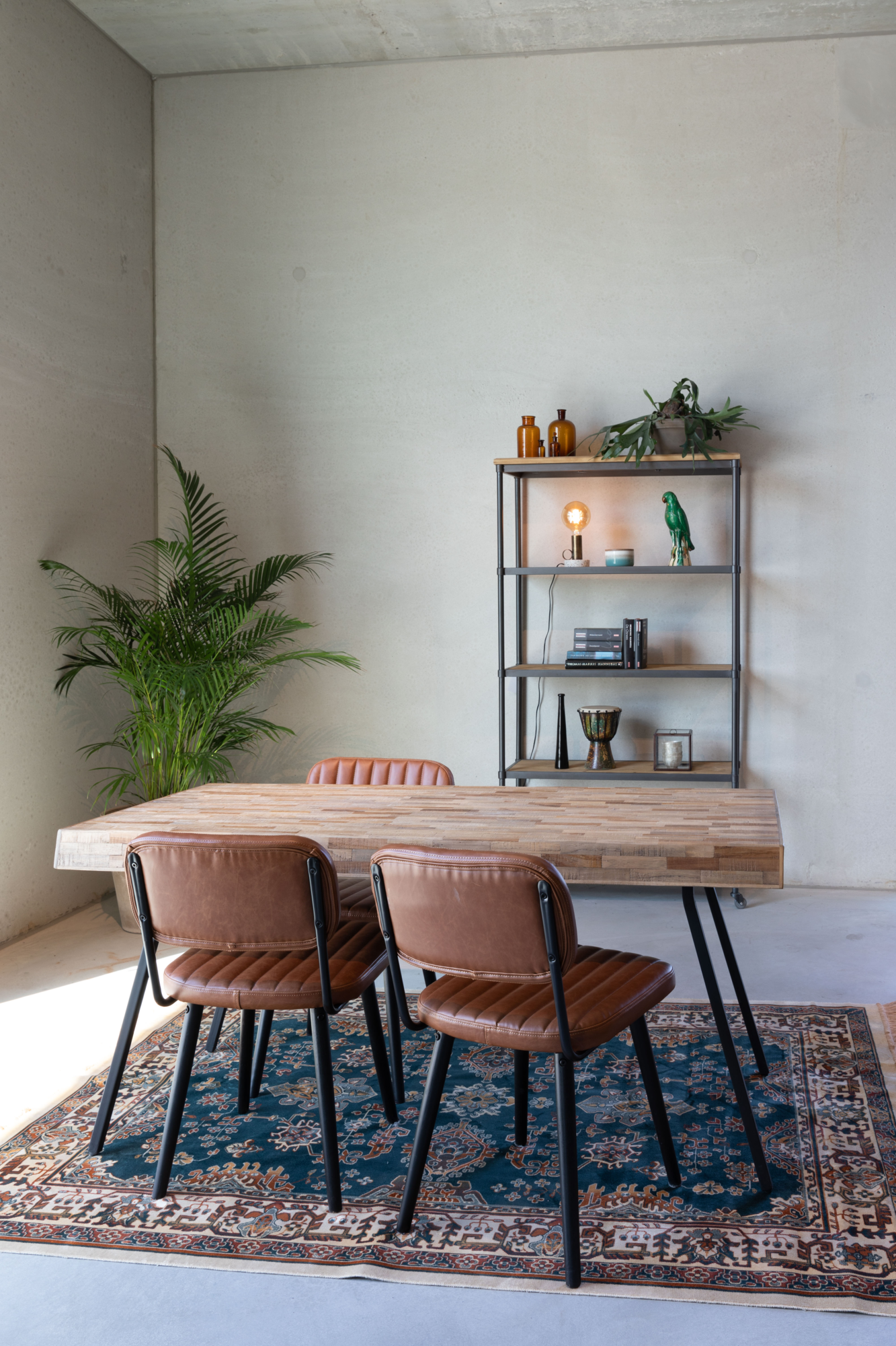 Raz vloerkleed 160x230 groen