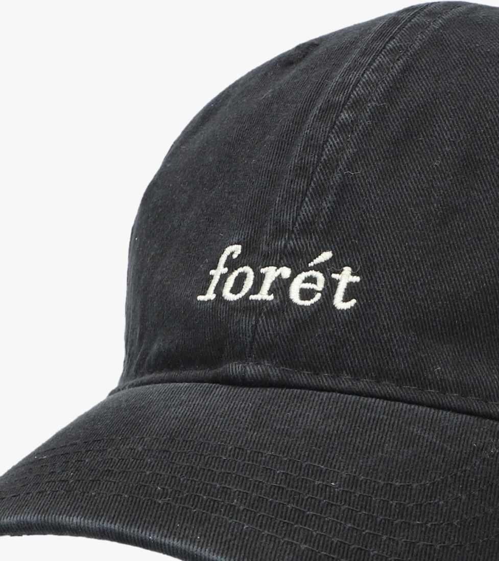 zwarte forét pet hawk washed cap