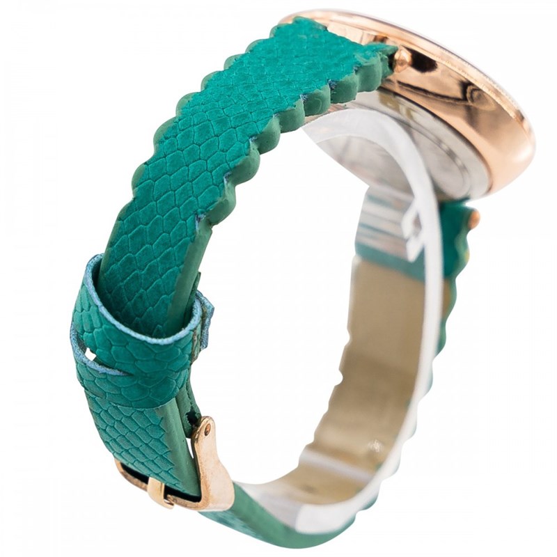 Montre Femme CHTIME bracelet Cuir Vert
