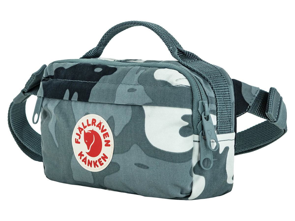 Fjällräven Kanken Graphics heuptas - Nimbus Blue/Hidden Animals