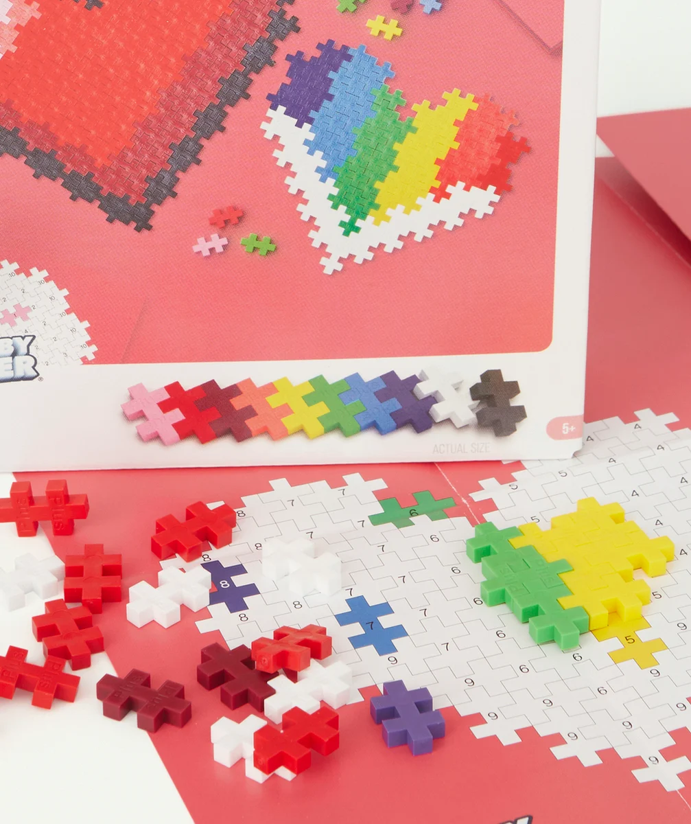 PLUS PLUSPUZZLE COEUR 250 PIÈCES