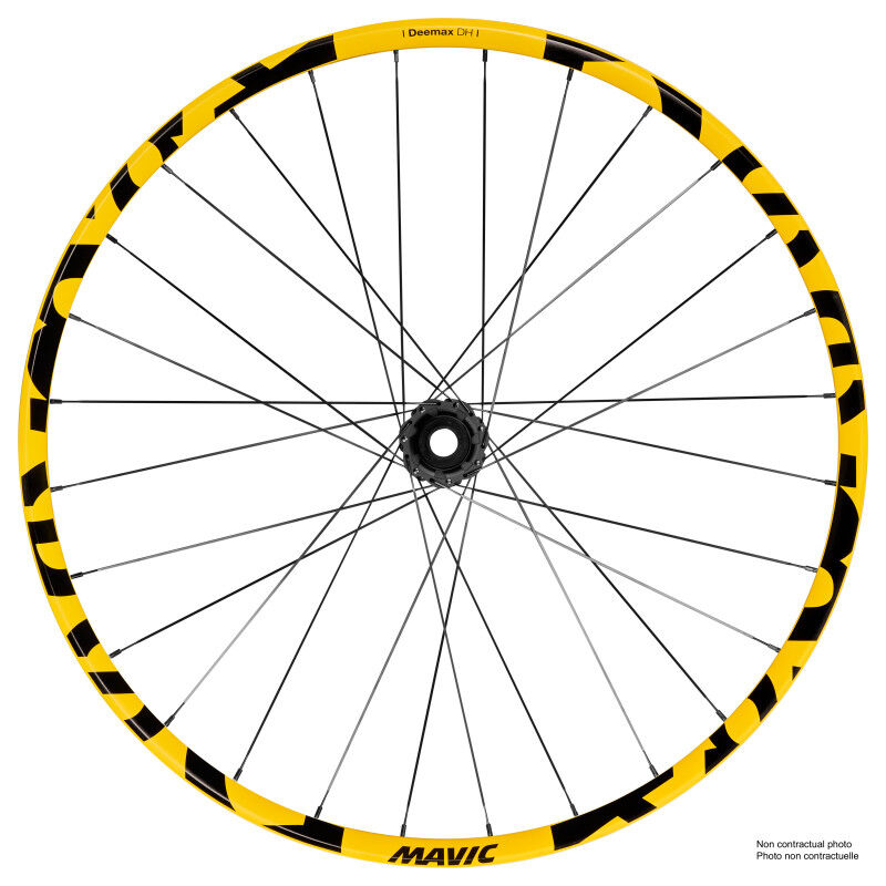 Deemax DH Yellow 29 | 20 x 110 mm - Roue avant VTT 29