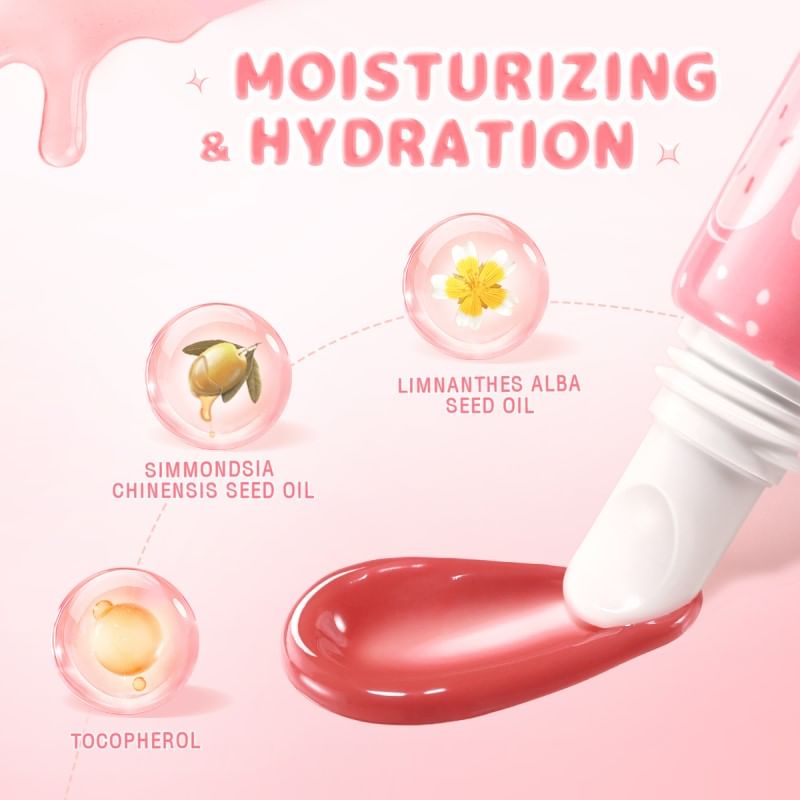 PINKFLASH - Hydraterende lipgloss - 3 kleuren