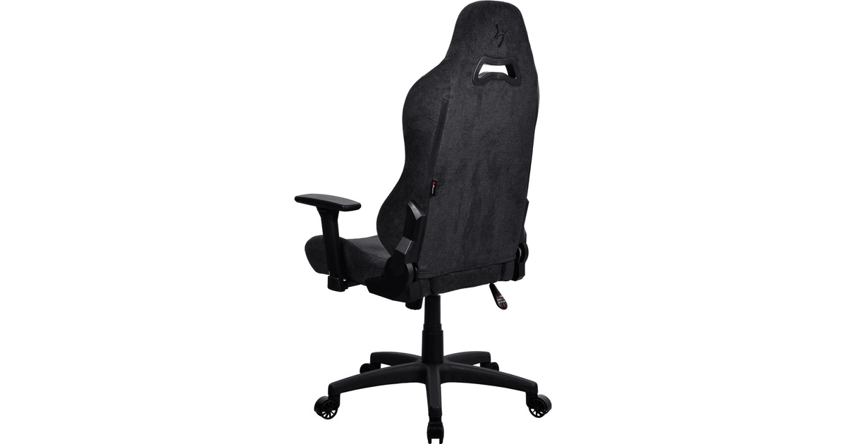 ArozziTorretta Soft Fabric - Pure Black gamestoel  (Zwart)