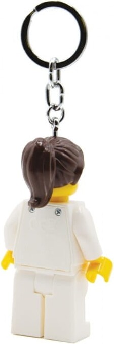 Lego - Ledlite Nøglering Med Led Lys - Sygeplejerske - 9 CM