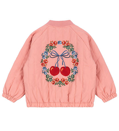 Konges Sløjd Bomberjacke - Juno - Strawberry Ice m. Print