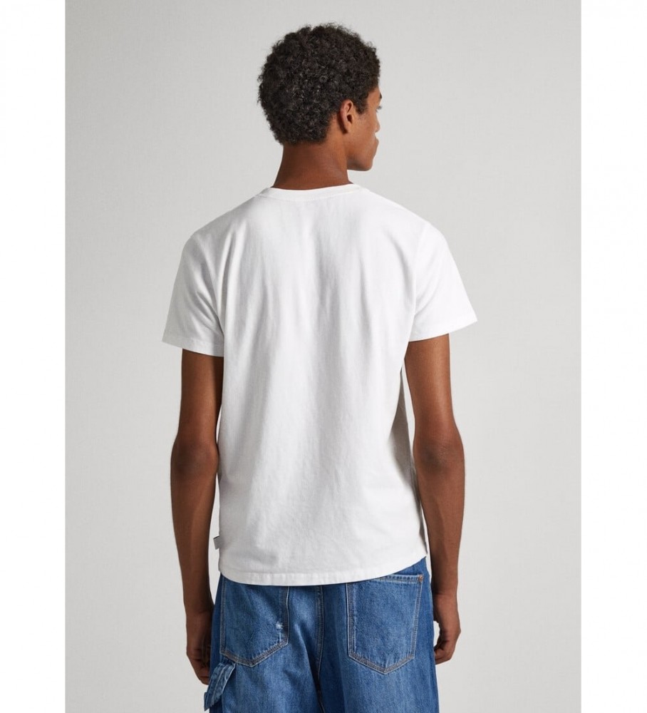 Camiseta branca Pepe Jeans Kody