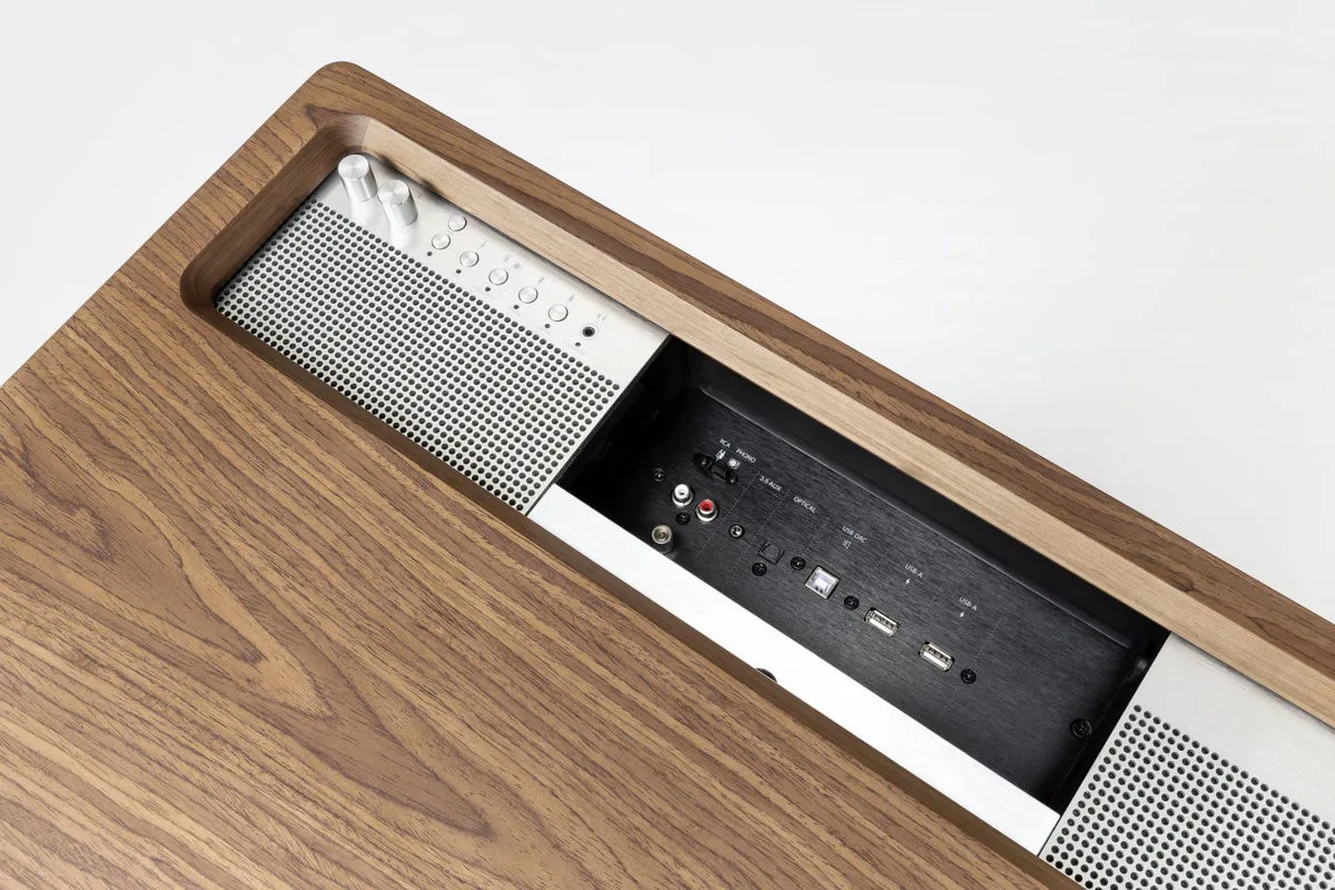 La Boîte Concept LX Platine Noyer Enceintes connectées