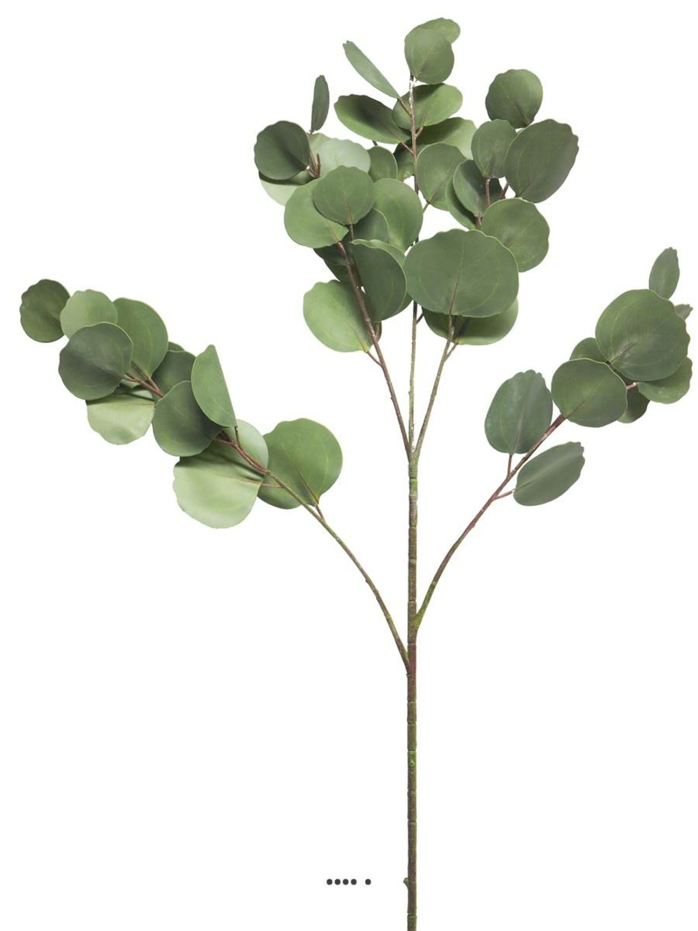 Branche d’eucalyptus artificielle, 3 ramures, h 88 cm - best