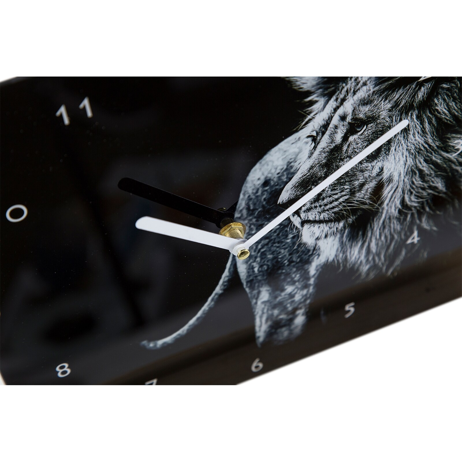HTI-Living Wanduhr Löwe