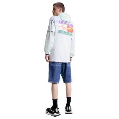 Tee-shirt à manches courtes homme Tjm Clsc Signature Pop Flag TOMMY HILFIGER