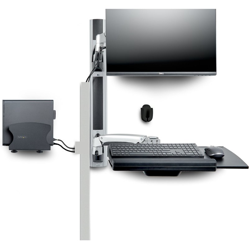StarTech.com Poste de Travail Mural, Support VESA de Moniteur/Écran 32