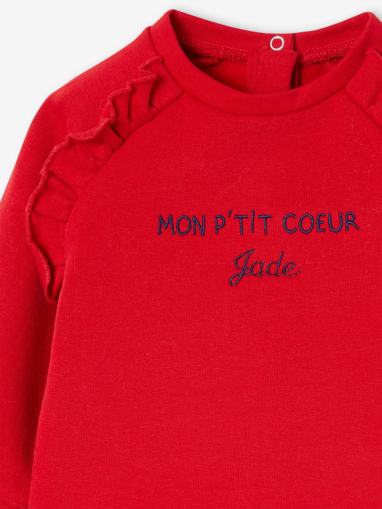 Moletom de lã personalizável para bebê, verde salgueiro