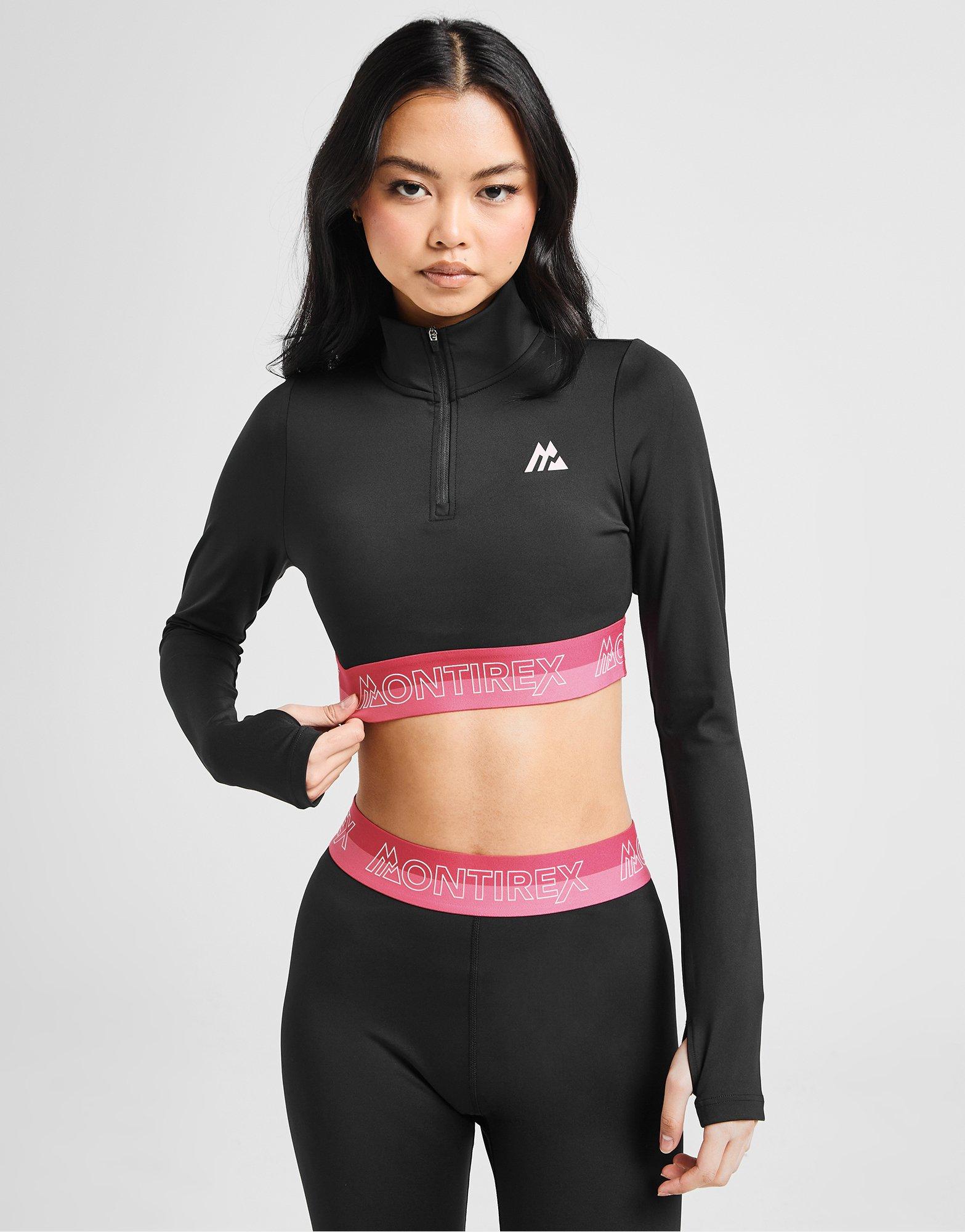 MONTIREX Crop Top Zippé Icon Femme