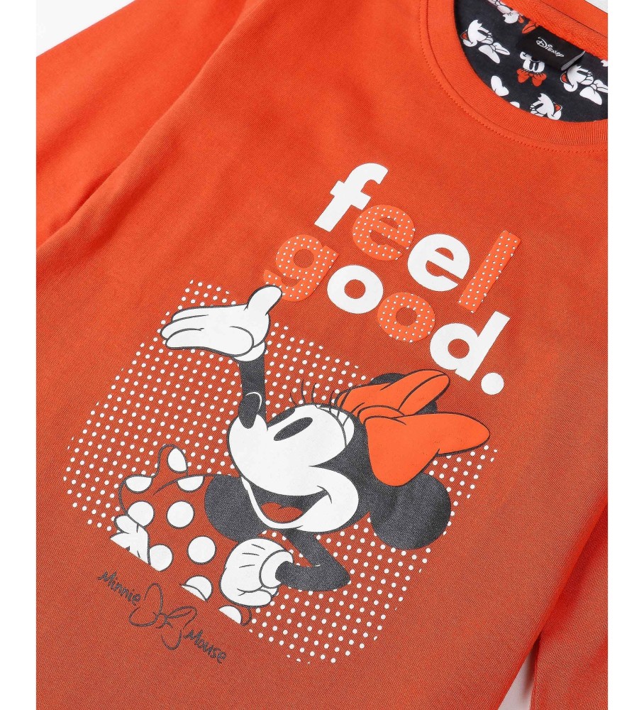 Pijama laranja do Mickey Legend da Disney