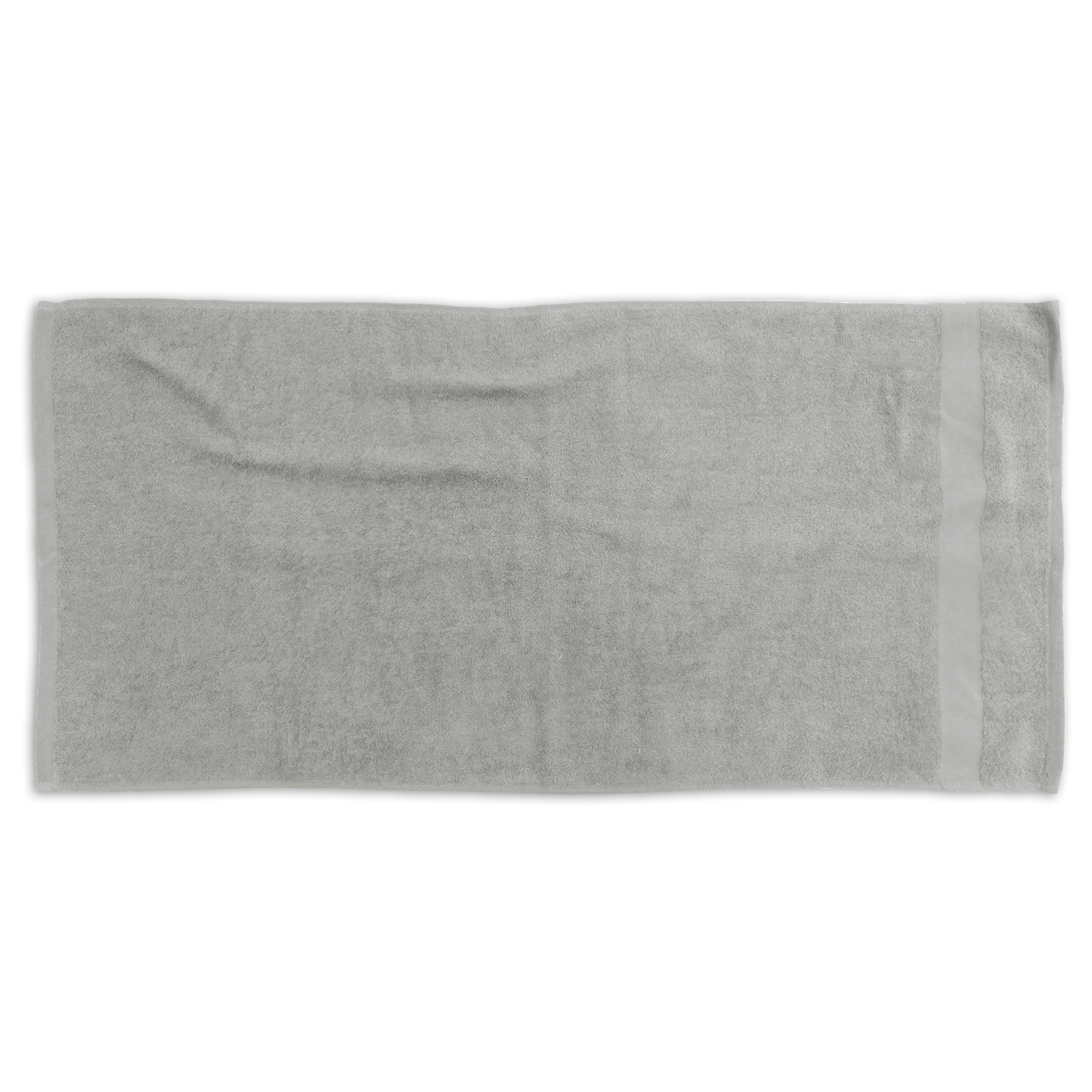 ROLLER Frottier-Handtuch - silber - 50x100 cm