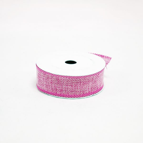 Fita Serapilheira 2.5cm x 5yds Rosa - 40181202