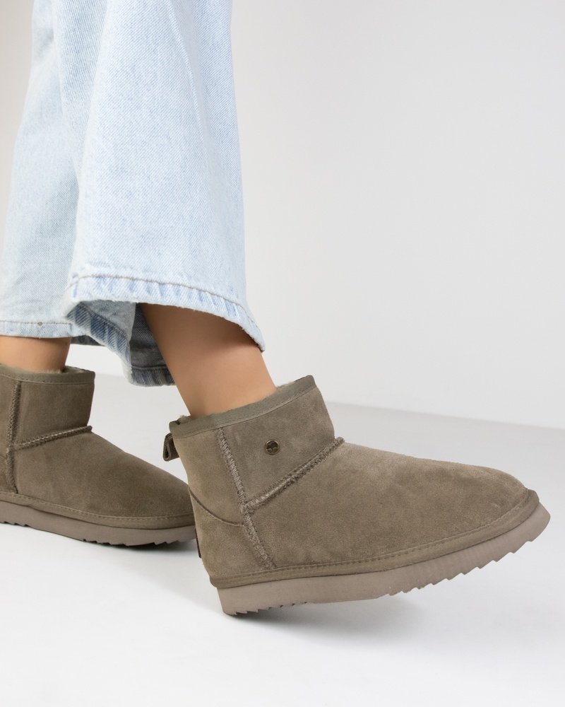 Warmbat Australia Wallaby Gevoerde boots  - groen