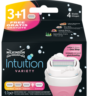 Wilkinson Intuition Variety Mesjes 4ST