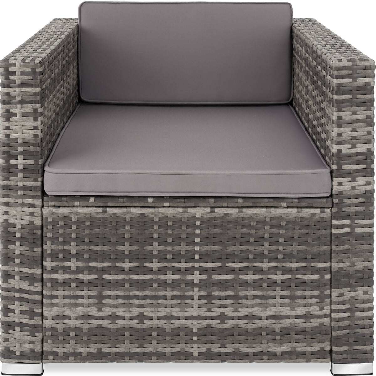 Rotan fauteuil tectake Lignano duurzaam 70 x 69 x 65cm