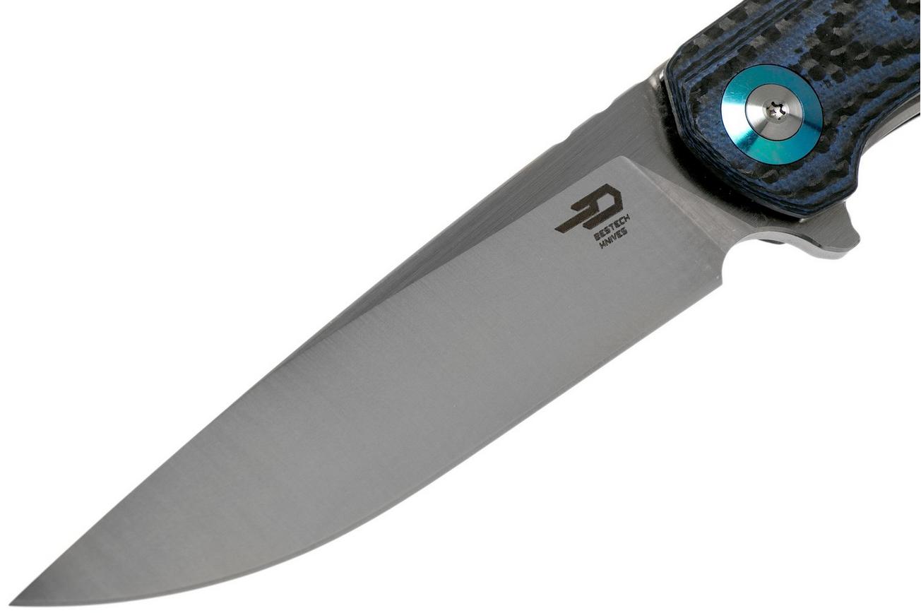 Bestech Ascot Blue G10 & Carbonfiber BG19C zakmes
