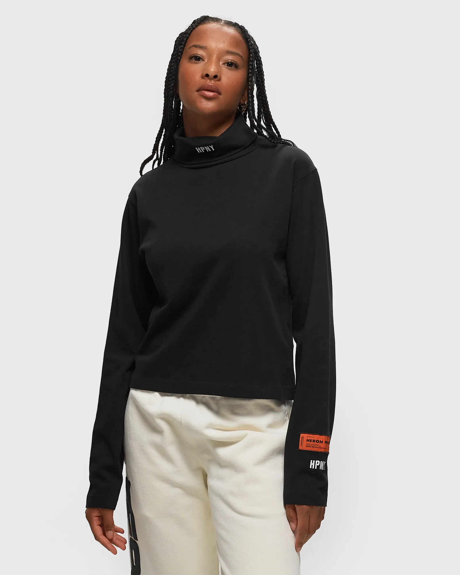Heron Preston HPNY EMB LS ROLLNECK