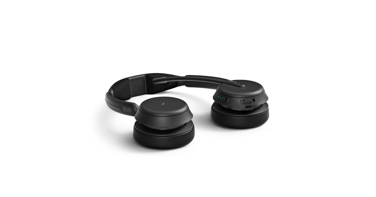 EPOSIMPACT 1060T over-ear headset  (Zwart, Bluetooth)