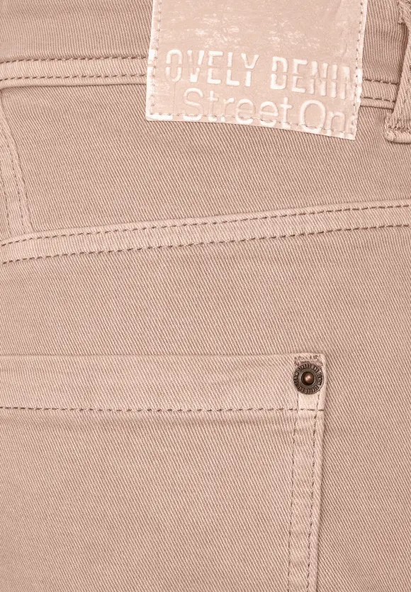 Casual Fit Cargojeans - soft legend rose washed