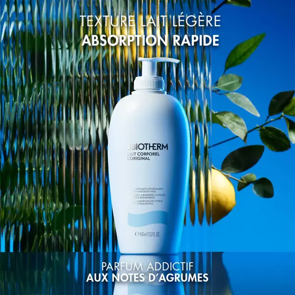 Loção Corporal Biotherm Original Anti-Ressecamento, Hidratação 48h, 400ml