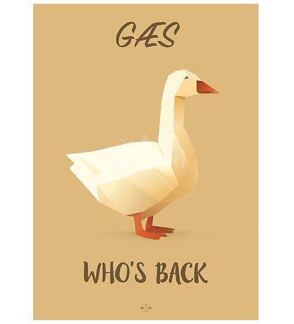 Hipd Poster - A4 - Gans