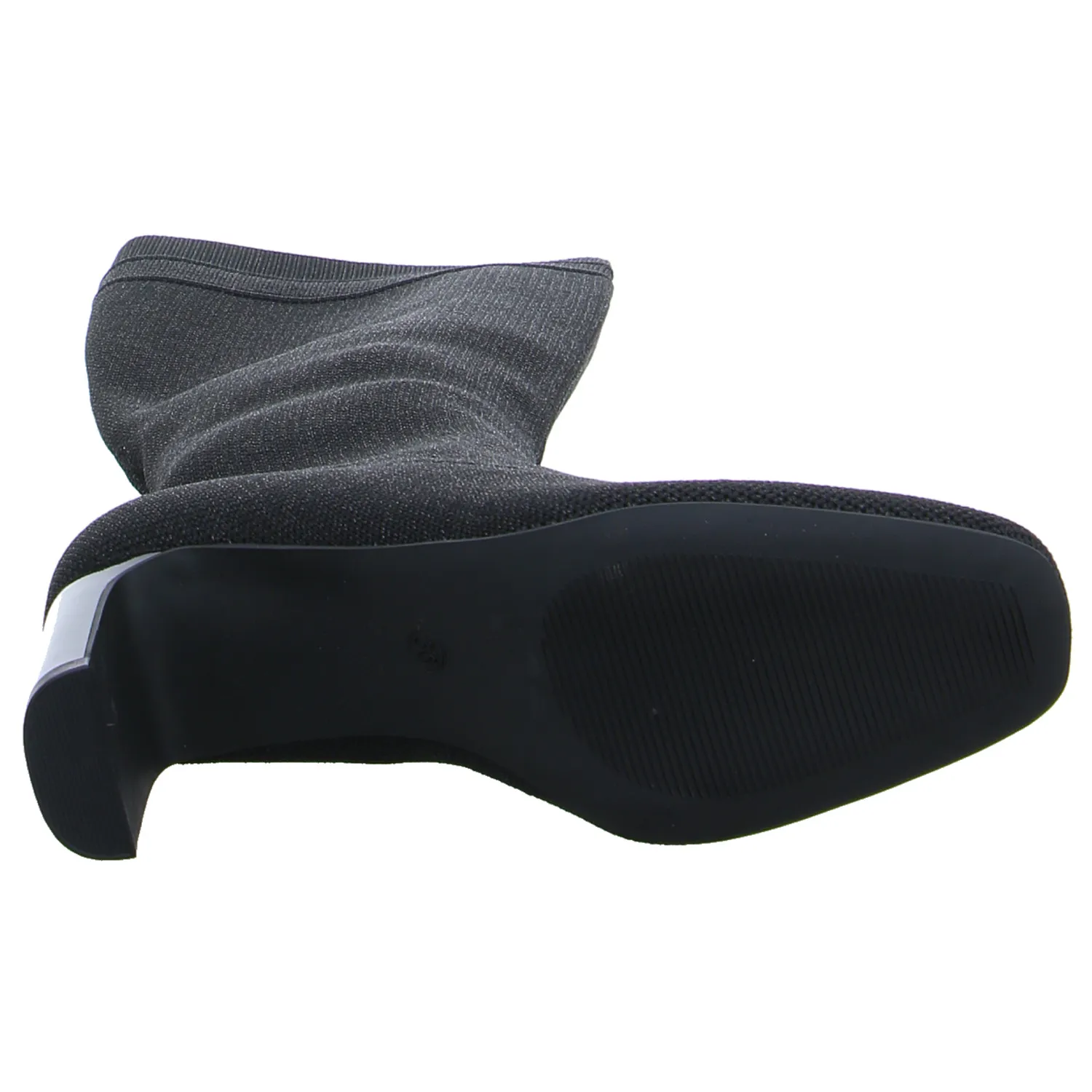 LA STRADA Stiefel Schwarz Textil