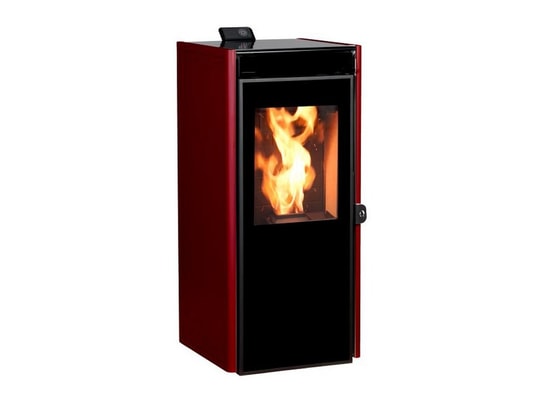 ECOFOREST - Poêle à bois Poêle à granulés de bois 9kw bordeaux/noir - 20916