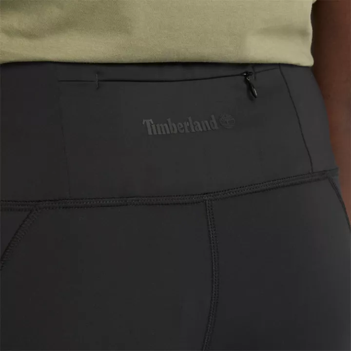 Collants de randonnée pour femme en noir