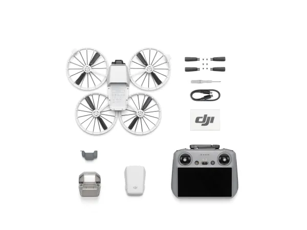 DJI Flip - Drone - USB - lysegrå