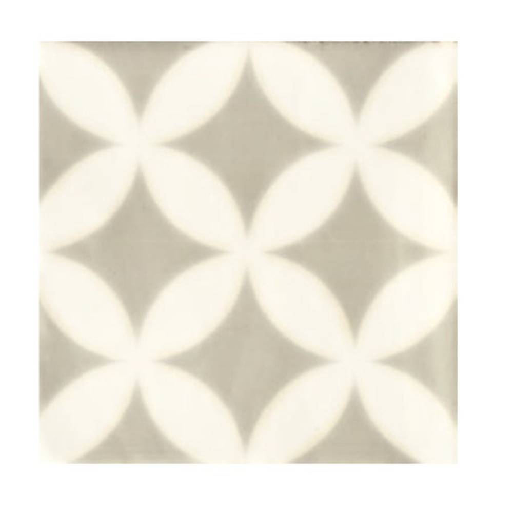 Terre d'Azur Madelaine Decor 10 wandtegel 13x13cm grijs - 30 stuks per doos