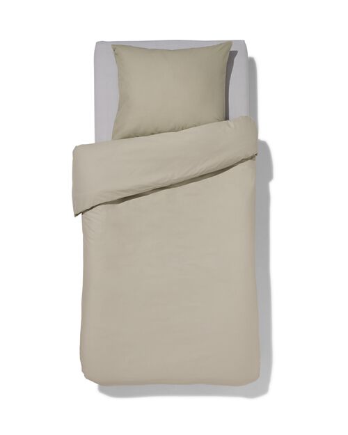 housse de couette en coton doux 140x200/220 vert