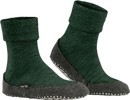 Falke Cosyshoe Sloffen Donkergroen 16560-7318 kopen