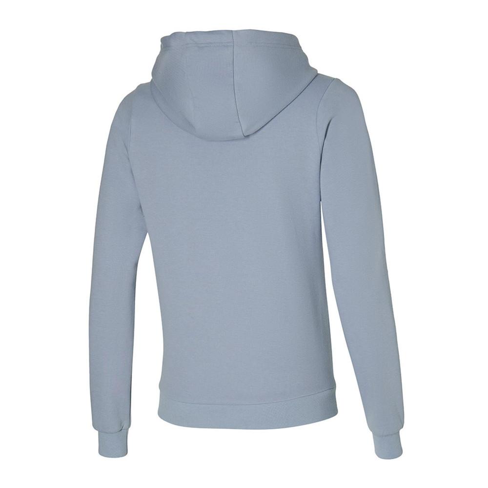 Mizuno Sweat à Capuche Bleu Femme Mizuno Athletic Hoody